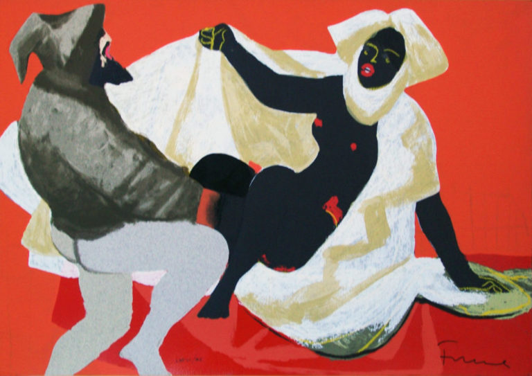 Salvatore Fiume - Maschere in nero - immagine 2