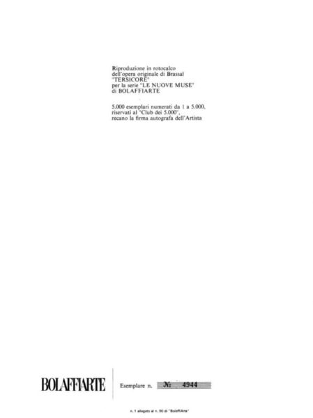 Brassai "Tersicore" / "Terpsichore" - Image 3